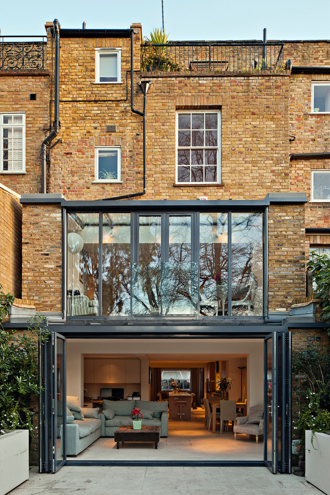 Photo of an industrial house exterior in London.