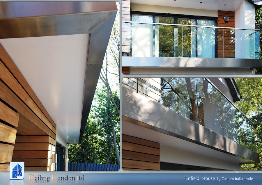 Inspiration for a modern exterior home remodel in London