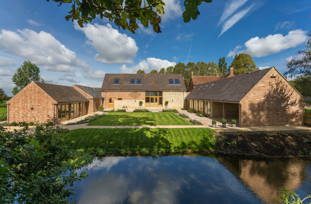 Heath Barn Conversion Exterior House Exterior West Midlands by