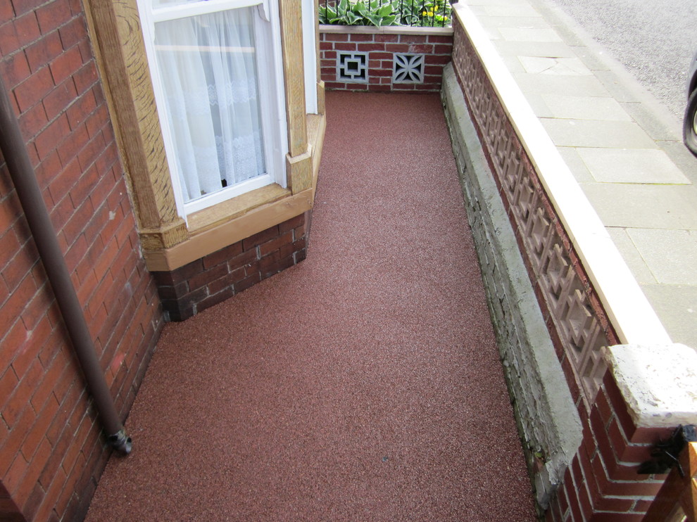 Its a Seamless Red Granite Resin Bound Paving Makeover for a Sunderland