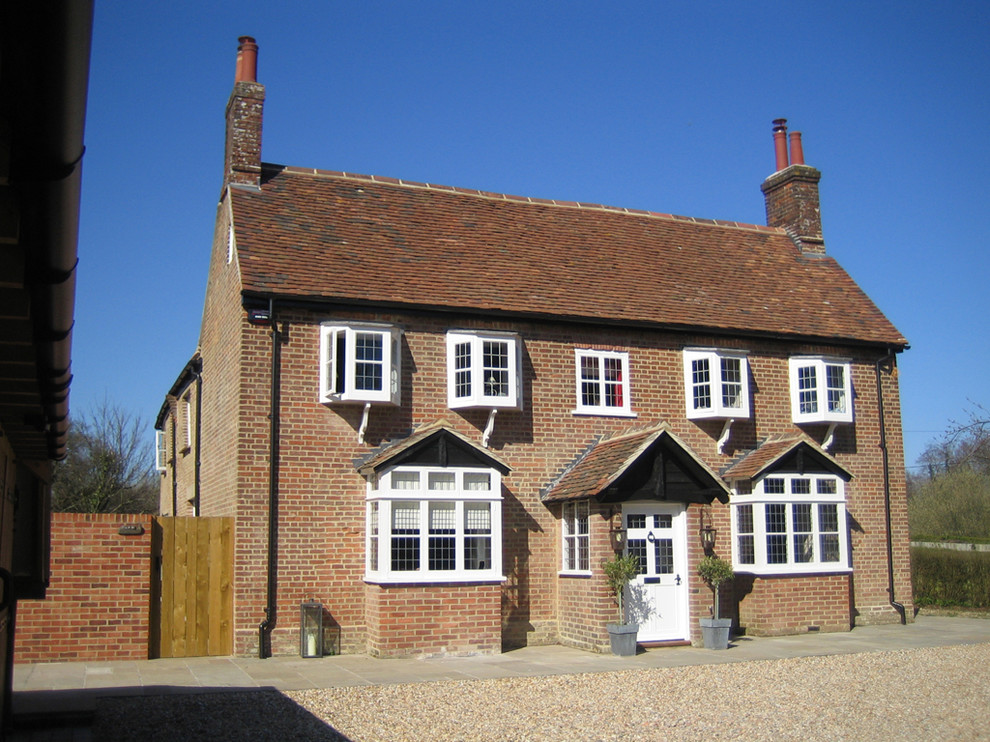 Photo of a classic house exterior in Hampshire.