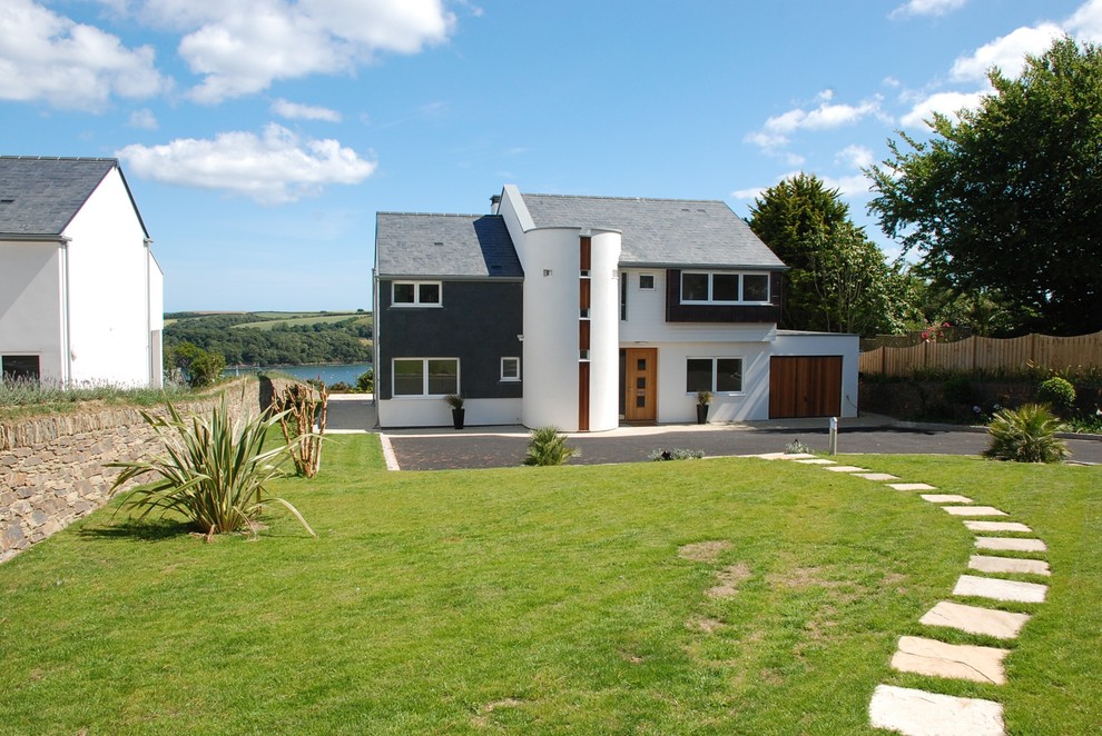 Großes, Zweistöckiges Country Einfamilienhaus mit Satteldach in Cornwall