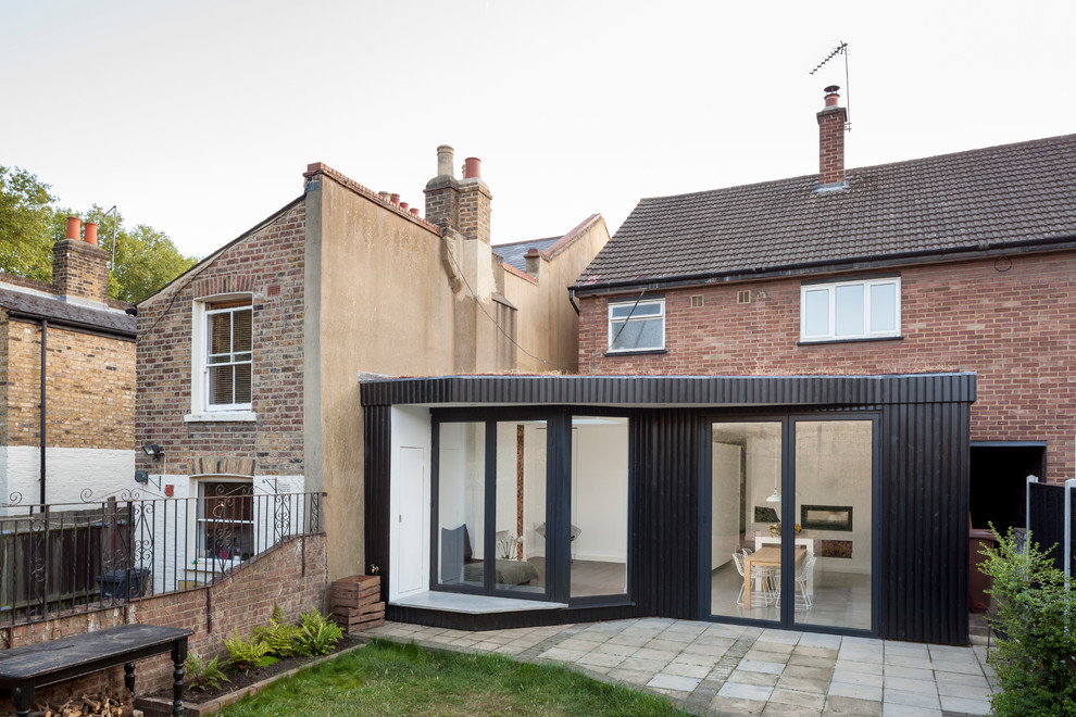 Inspiration for a contemporary exterior home remodel in London