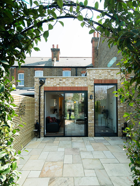 Modern Extension To A Victorian Terrace House Modern House Exterior By Id8 Designs Ltd Houzz Ie