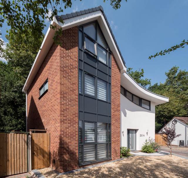 Modern newbuild home Sutton Coldfield, UK Moderne Façade