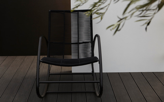 Moretta Metal Rocking Chair Contemporary House Exterior London Houzz Uk - Metal Garden Rocking Chair Uk Moretta Metal Rocking Chair Contemporary House Exterior London Houzz Uk - Metal Garden Rocking Chair Uk