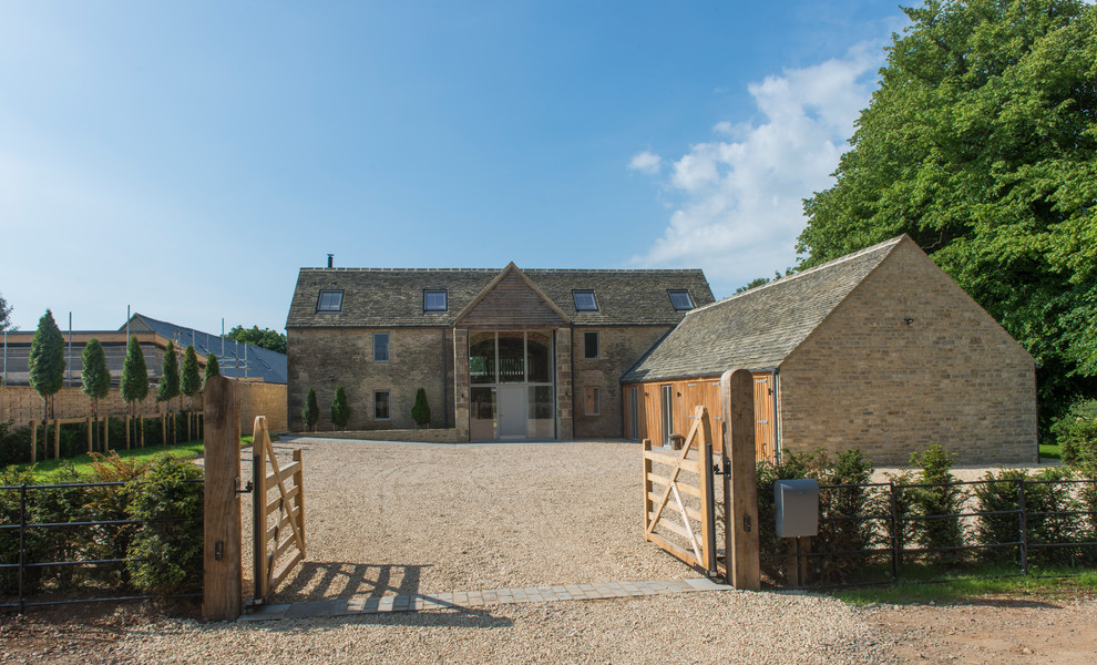 Nr Cirencester The Granary Farmhouse Exterior Gloucestershire