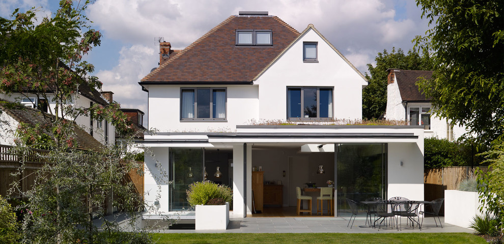 House exterior in London.