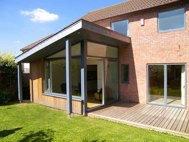 Remodel and extension of 1980's house - Contemporary - House Exterior ...