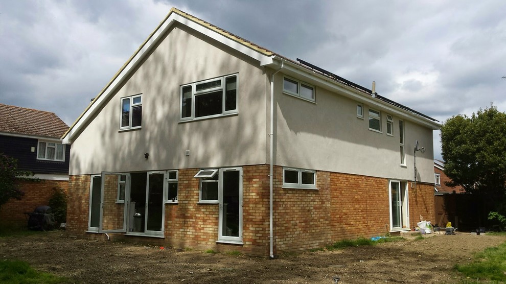 Sawston twostorey rear extension Contemporary Exterior