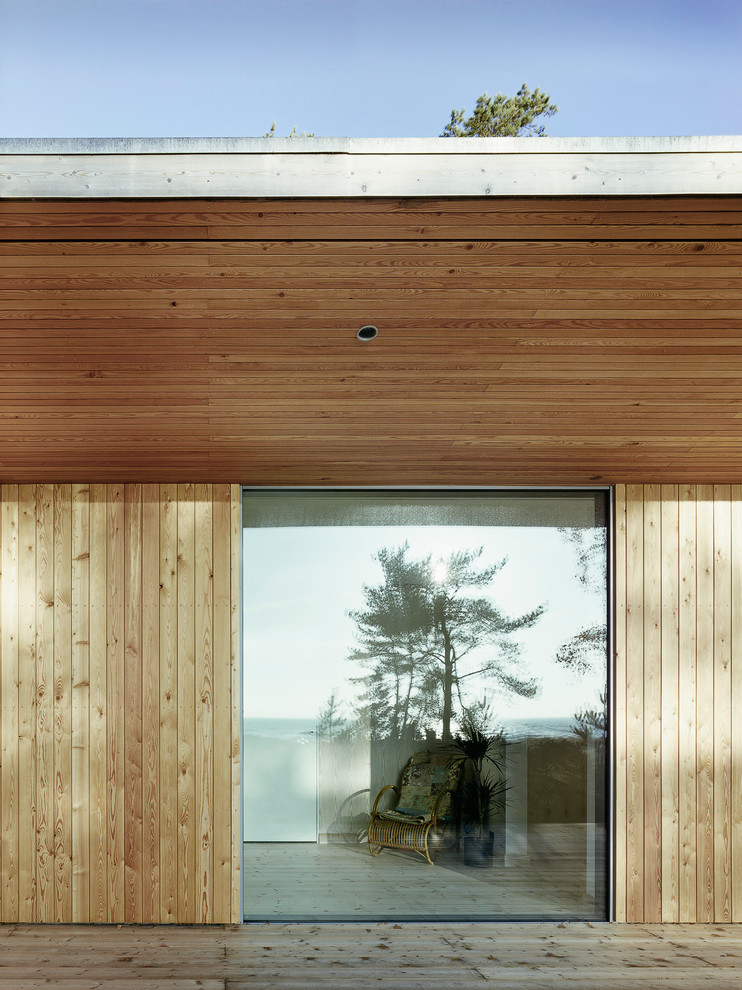 Modern house exterior in Malmo.