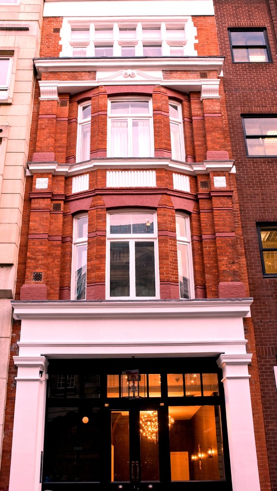 Photo of a traditional house exterior in London.