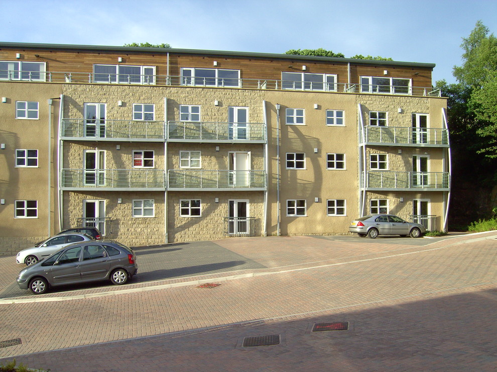 Stacked Balcony System Contemporary Exterior Other by Bradfabs