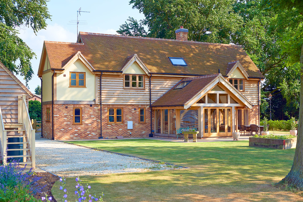 Example of a classic exterior home design in West Midlands