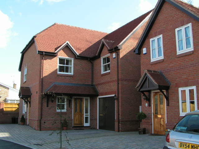 This is an example of a traditional house exterior in West Midlands.