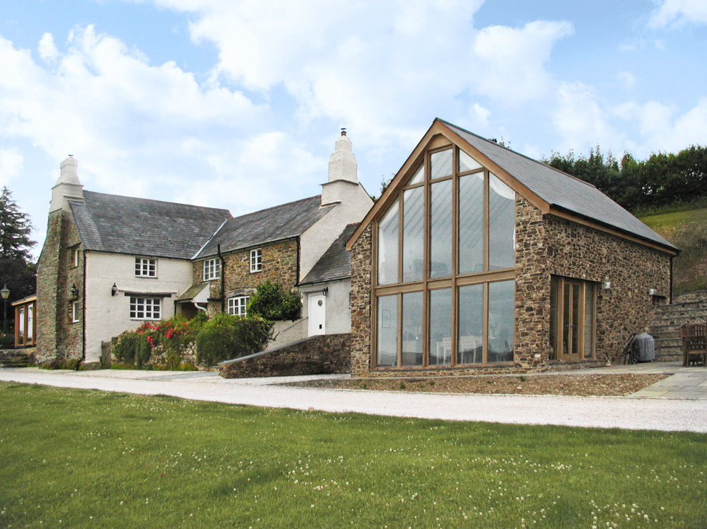 This is an example of a traditional house exterior in Devon.