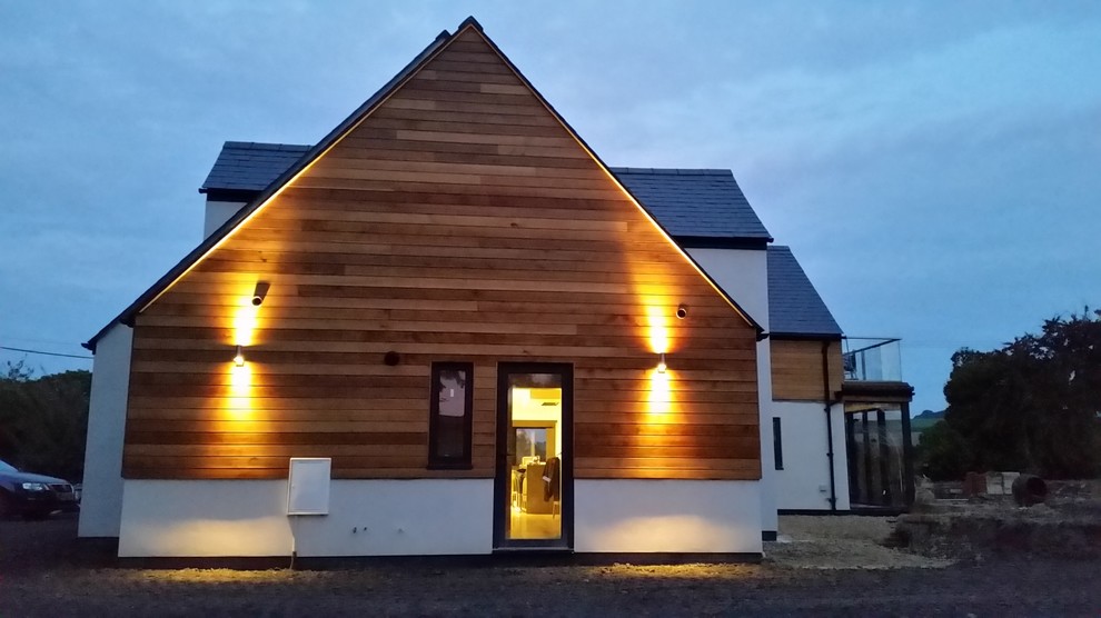 Upperton Modern Exterior Oxfordshire by Polishinterior Houzz