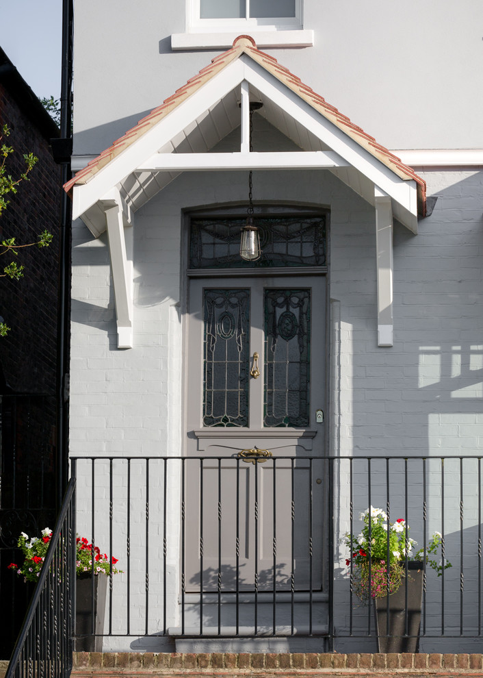 Inspiration for a victorian house exterior in Surrey.