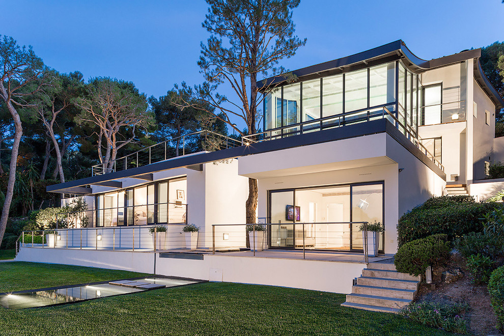 Villa, SaintJeanCapFerrat Contemporary Exterior London by