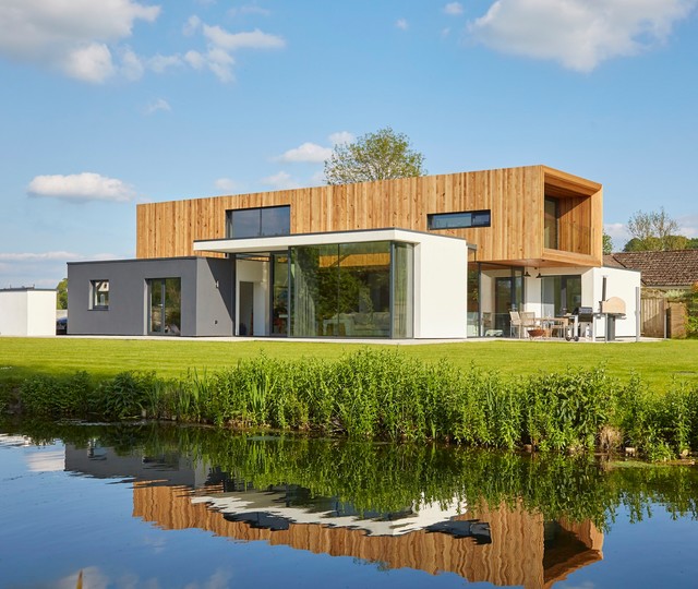 Waters Edge - Modern - Exterior - Wiltshire - by Milton Architects