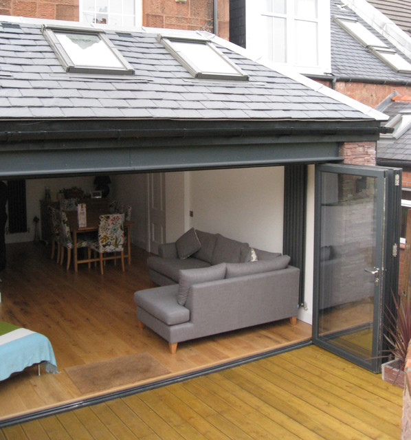 Woodstock Avenue, Glasgow Contemporary House Exterior Glasgow