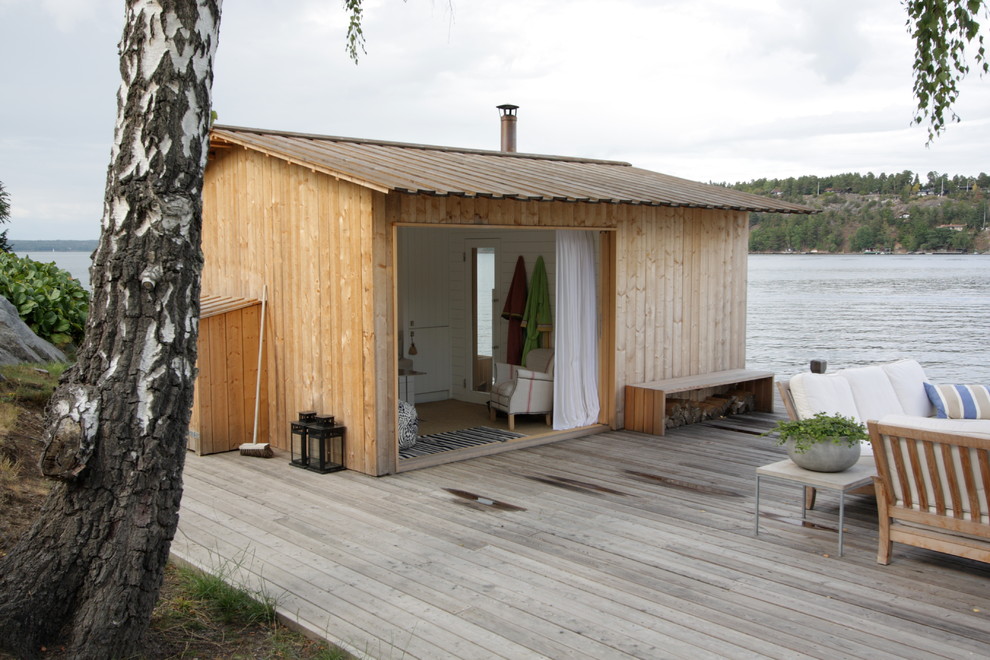 Bastu i Skärgården Scandinavian Exterior Stockholm by Hidemark