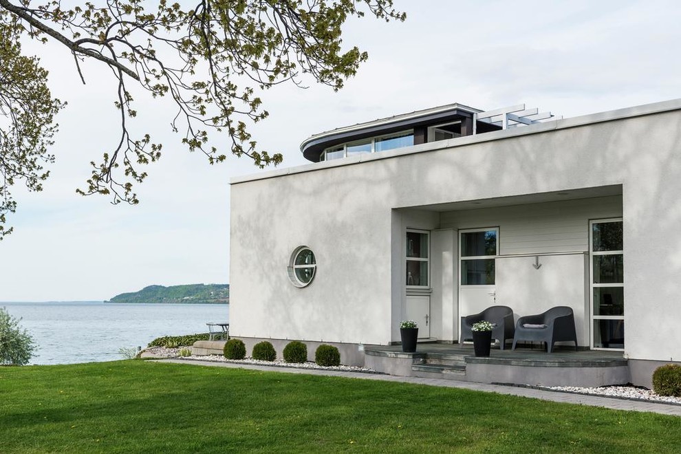 Пример оригинального дизайна: дом в скандинавском стиле