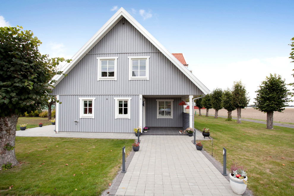 Traditional exterior home idea in Gothenburg