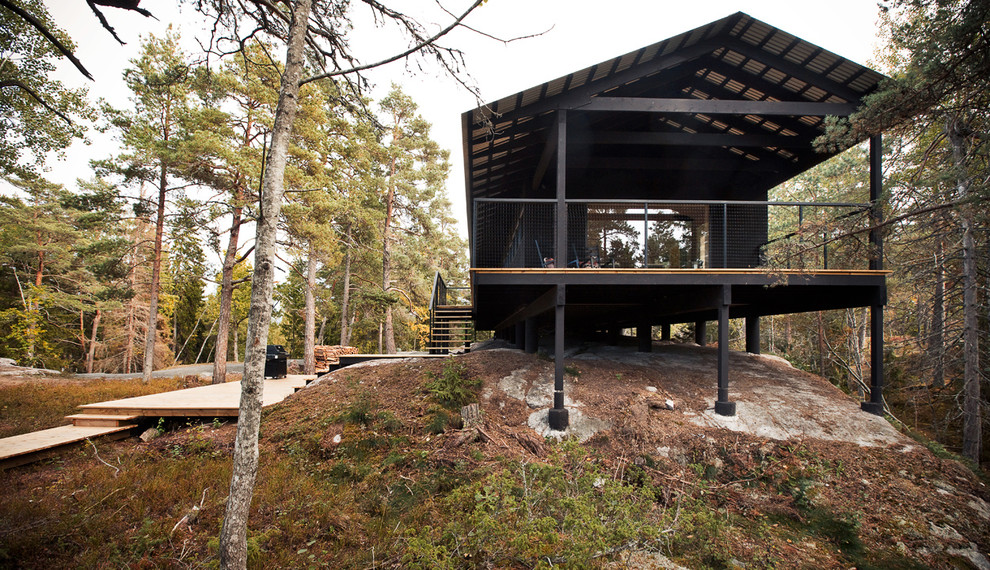 Inspiration för ett skandinaviskt hus