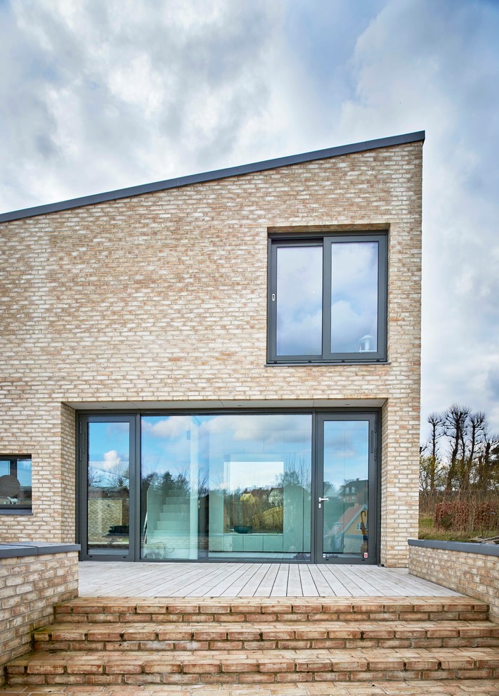 Minimalist exterior home photo in Copenhagen