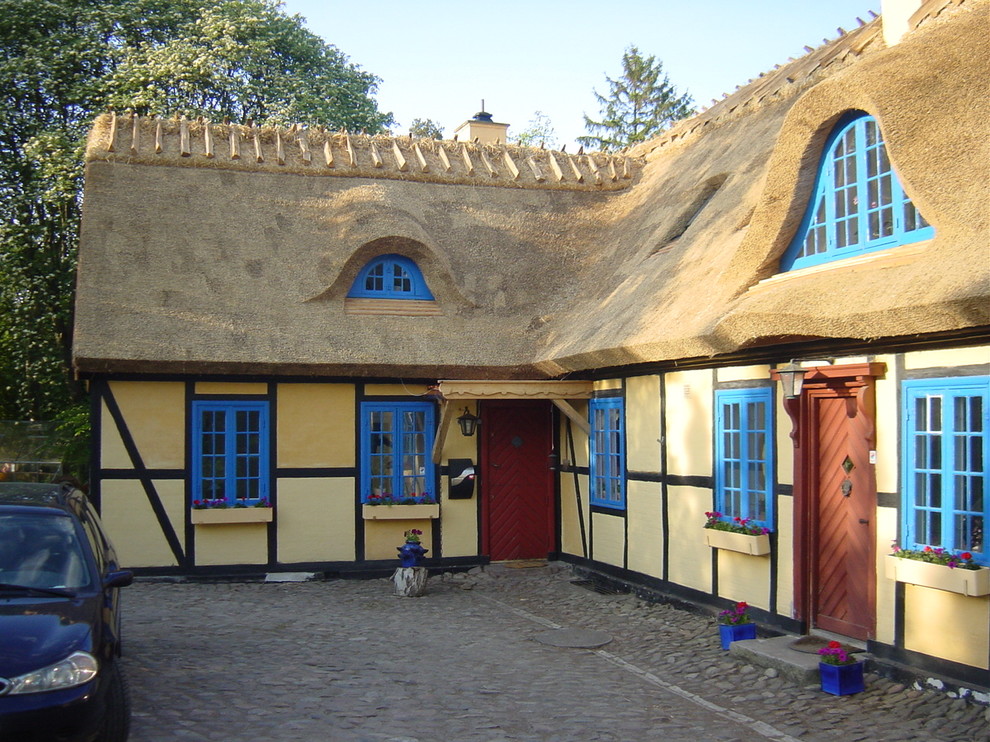 Inredning av ett skandinaviskt hus
