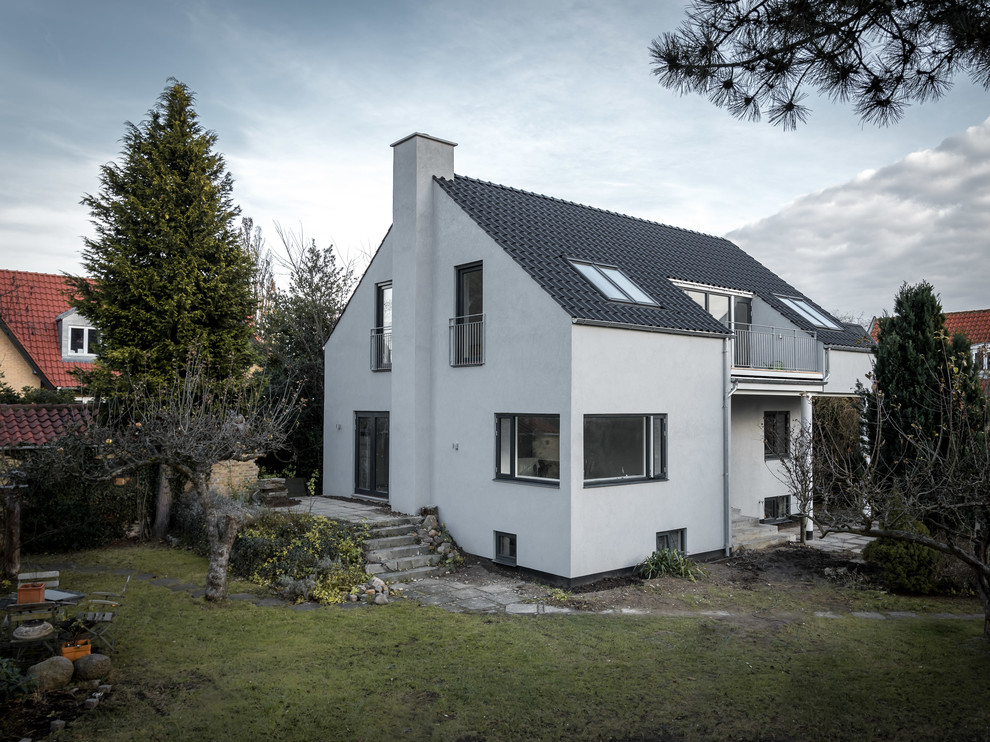 Scandinavian exterior home idea in Other