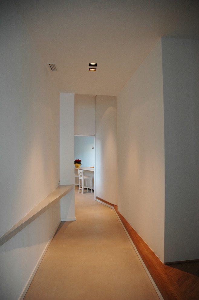 Foto di un ingresso o corridoio minimal