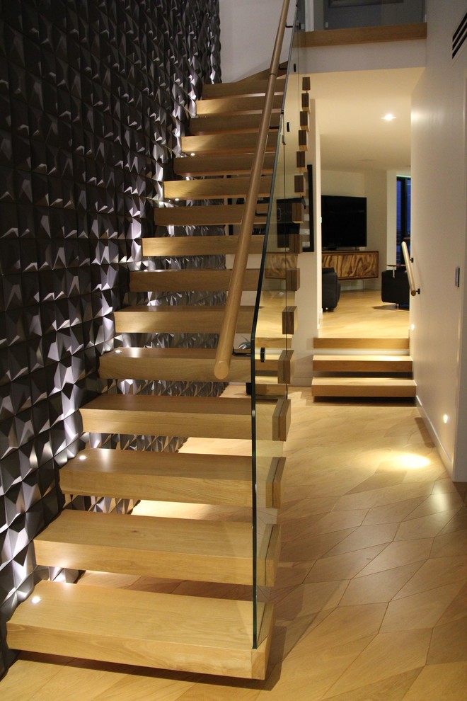 Inspiration for a contemporary staircase remodel in Venice