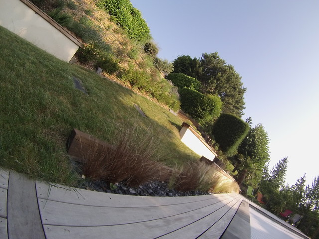 Aménagement terrain en pente - Montagne - Jardin - Grenoble - par