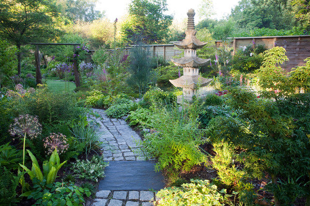 Asiatique Jardin Asiatisch Garten Paris Houzz
