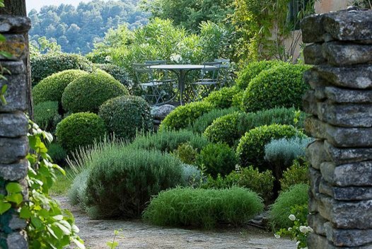 マルセイユにあるトラディショナルスタイルのおしゃれな庭の写真