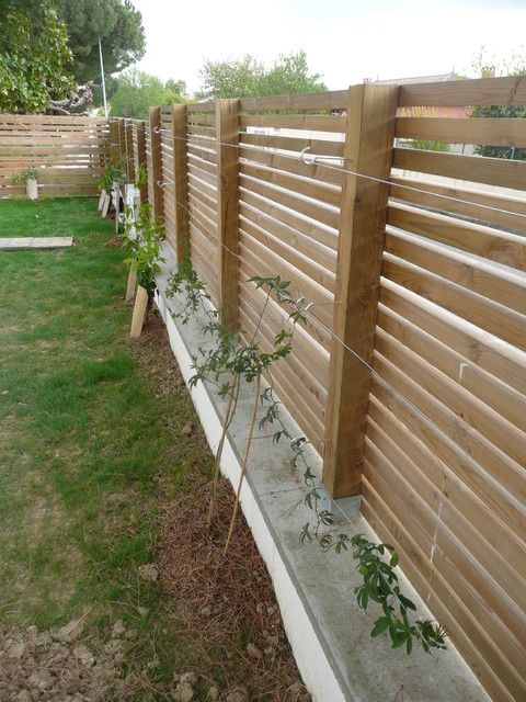 10 palissades bois tendance pour clôturer son jardin