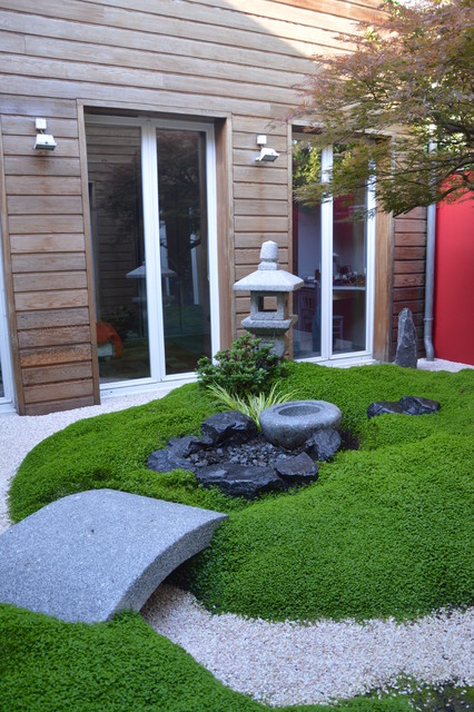 Petit jardin japonais dans un patio - Asian - Garden - Paris - by Jardin  Japonais | Houzz