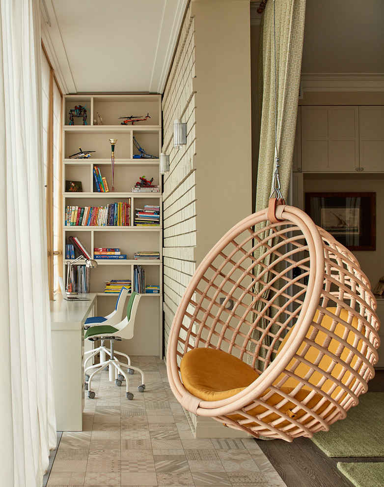 Стильный дизайн: маленький кабинет в современном стиле для на участке и в саду - последний тренд