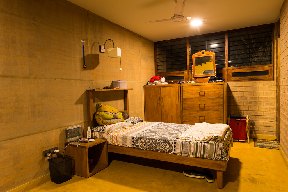 バンガロールにあるアジアンスタイルのおしゃれな子供部屋の写真