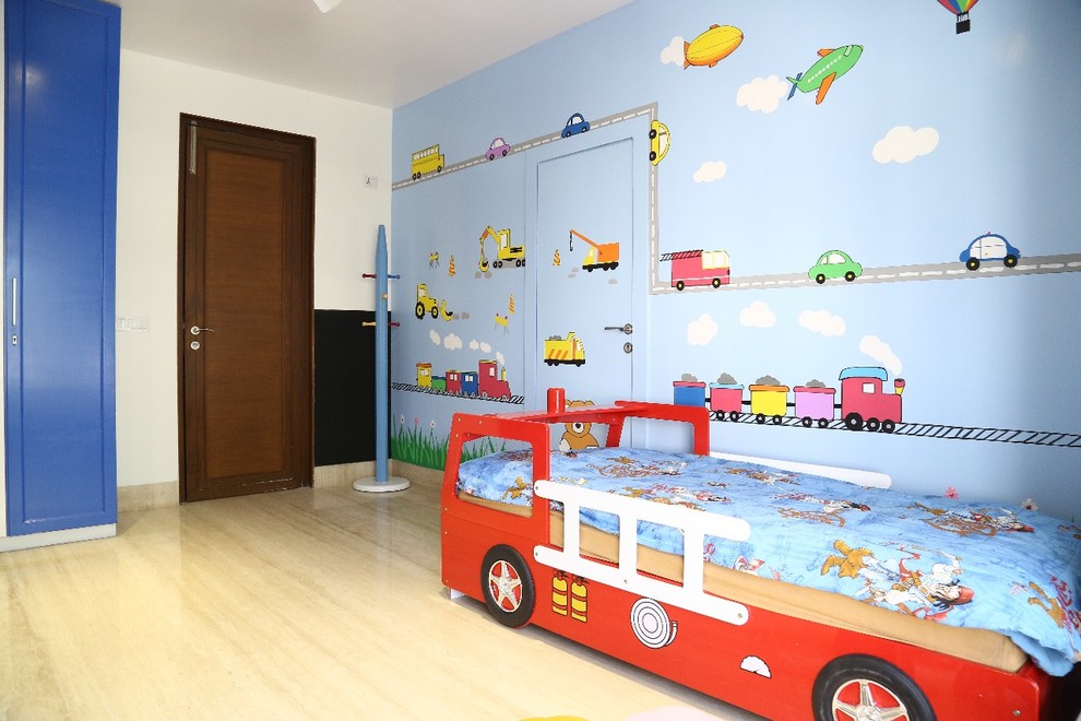 Photo of a contemporary kids' bedroom in Chennai.