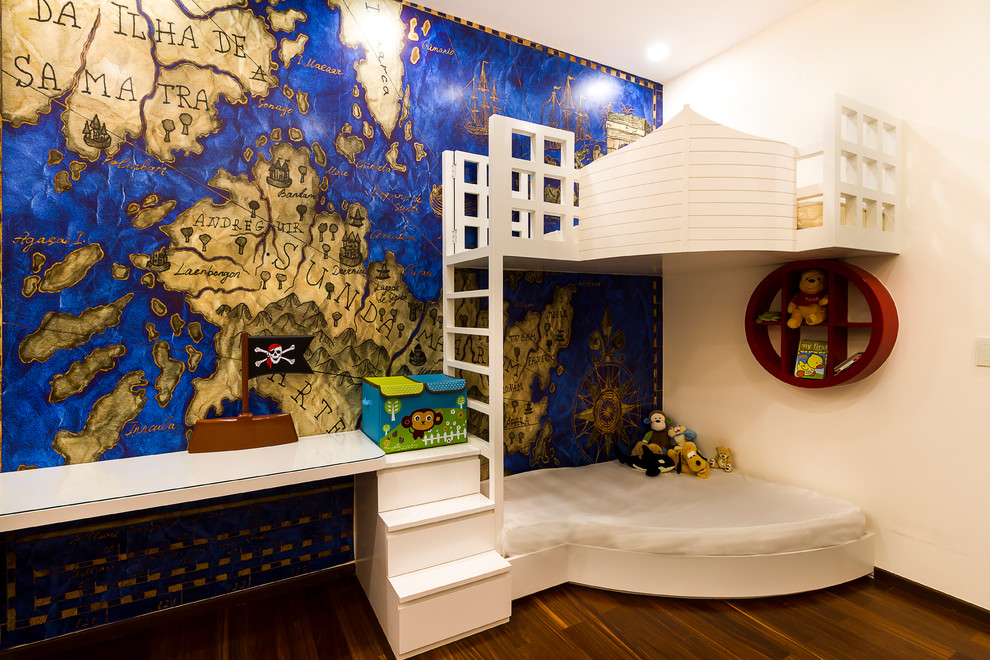 Photo of a modern kids' bedroom in Bengaluru.