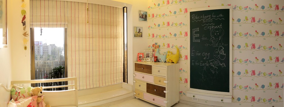 Design ideas for a kids' bedroom in Mumbai.