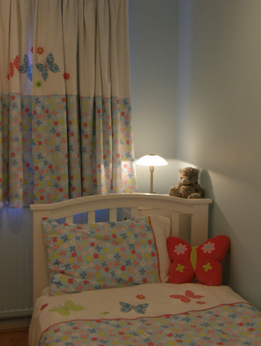 This is an example of a classic kids' bedroom in Sussex.
