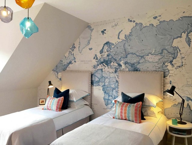 Light up outlet twin bed