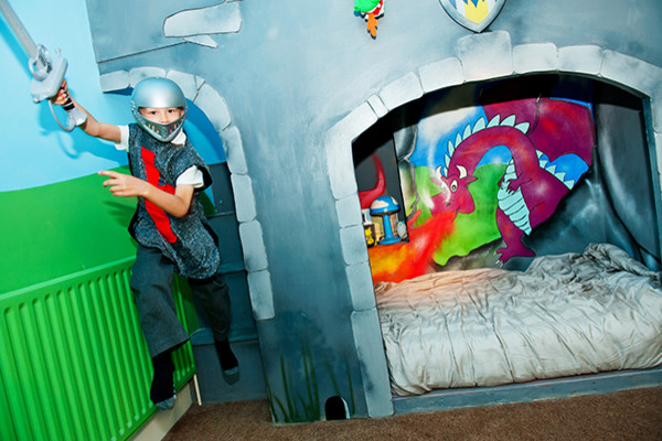 This is an example of a contemporary gender neutral children’s room in Other.