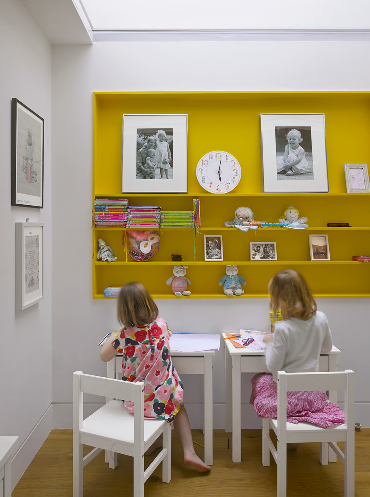 Example of a trendy kids' room design in London