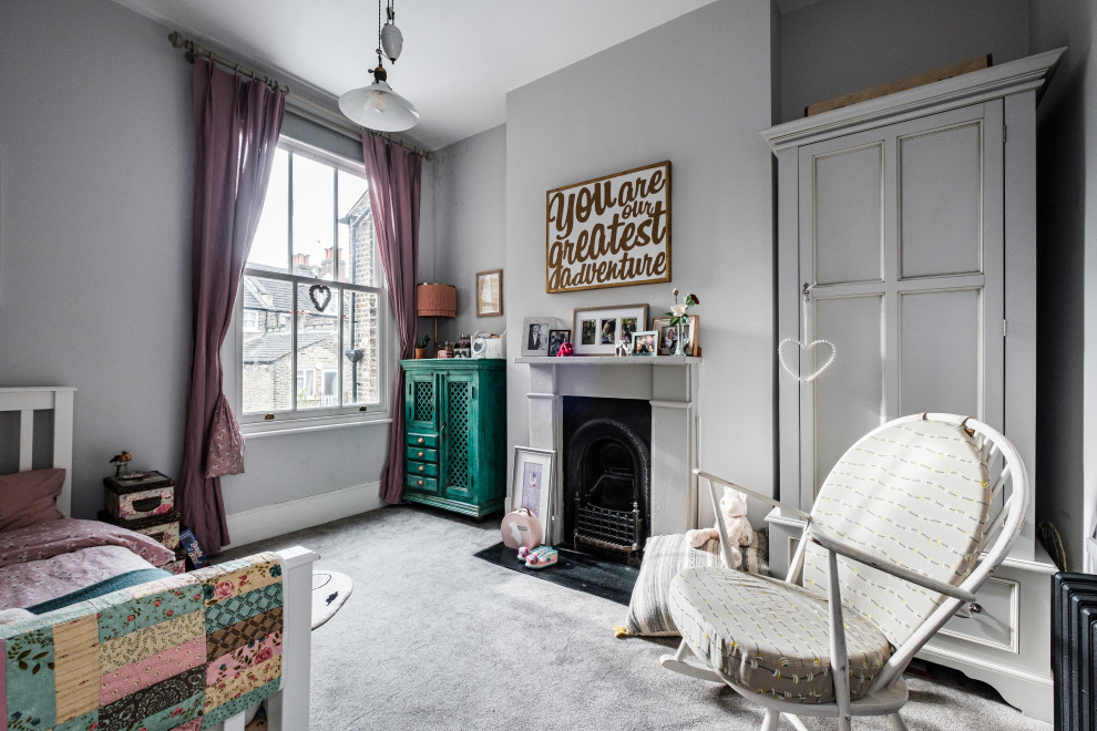 Design ideas for a scandi kids' bedroom in London.