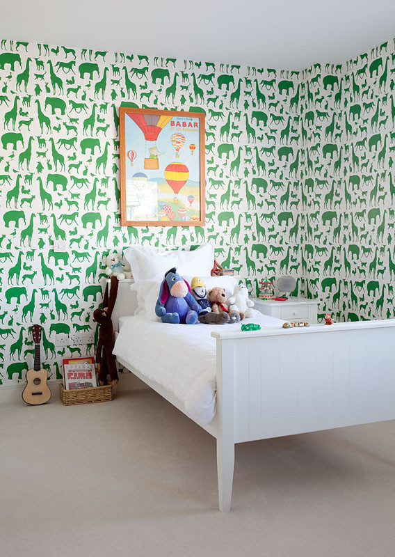 Inspiration for a contemporary kids' bedroom in Edinburgh.